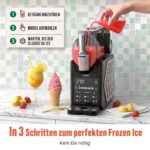 Azmsary 2,5 L Slush- & Softeismaschine mit 6 Programmen – Eiscreme ohne Eis – Bild 7