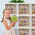 Givilio Tonie Shelf – Magnetisches Regal für bis zu 25 Figuren mit Transporttasche – Bild 7