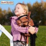 Hoppimals HOPPIHORSE A3 Steckenpferd mit Trense – Hobby Horse mit Silikongriff für aktives Spiel – Bild 2