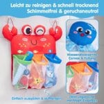 Hahaland Badewannenspielzeug 8er Set – Magnet-Angelspiel für Babys ab 12 Monaten – Bild 4