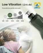 Casfuy Krallenschleifer für Hunde – 6-Gang Haustier-Nageltrimmer mit LED & Staubschutz – Bild 5