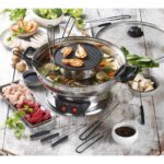 Kitchen Chef Fondue-Set 1950W mit Grill – Asiatisches Fondue & Tischgrill für 6 Personen – Bild 2