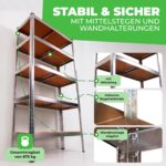 Ondis24 Thomas 2er-Set Schwerlastregal 90x40x180 cm – 875 kg Traglast – Bild 6