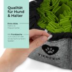 Tierfein Schnüffelteppich – Intelligentes Hundespielzeug mit rutschfester Silikonunterlage – Bild 6