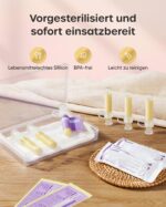 Nuliie Colostrum Collector Kit 7ml – BPA-freier Muttermilch Sammler für Neugeborene – Bild 3