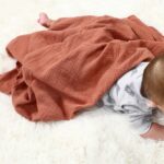 Peepeemax Pucktuch 100x100 cm – Bio-Baumwolle Musselin für Neugeborene & Kleinkinder – Bild 7