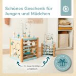 Bieco Motorikwürfel Scandi-Chic aus FSC® Holz – Motorikspielzeug ab 1 Jahr – Bild 6