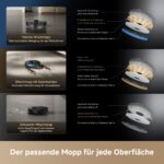 dreame Matrix10 Pro Saugroboter – 30.000 Pa mit Multi-Moppwechsel-Dock & Sprachsteuerung – Bild 4