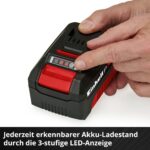 Einhell PXC Starter Kit 18 V – 2x 4,0 Ah Akkus & Twincharger 3A für maximale Flexibilität – Bild 7
