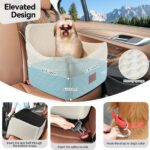 GL GLENSLAVE Hundeautositz für kleine & mittlere Hunde bis 15,9 kg – Sicherer Autositz mit Memory-Schaumpolsterung – Bild 4