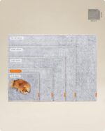 Feandrea Hundedecke M (102x73 cm) wasserdicht – Plüsch & Sherpa für kleine Hunde – Bild 5