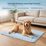 Landemor Kühlmatte 61x45cm – Selbstkühlend für Hunde & Katzen, Waschbar & Tragbar – Bild 2
