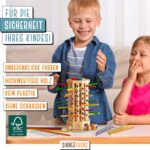 SINNESFUCHS Farblernturm – FSC® Holzspielzeug mit Montessori Lernkonzept ab 3 Jahren – Bild 4