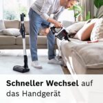 Bosch Unlimited 7 Akku-Staubsauger BSS711W – Kabellos mit Wechselakku & LED-Düse – Bild 12