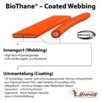 LENNIE 19mm BioThane Schleppleine für grosse Hunde ab 35kg – Wasserfest & Robust – Bild 7