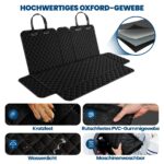 Dayacoco Hundedecke Auto Rückbank 127x181cm – Wasserdicht & Kratzfest für SUV – Bild 4