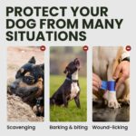 BRONZEDOG Hundemaulkorb XL mit Lederbändern – Atmungsaktiv & Verstellbar für Grosse Hunde – Bild 5