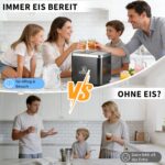 Citybee Eiswürfelmaschine mit UV-Desinfektion – 14 kg/Tag, leise & selbstreinigend – Bild 10
