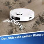 ECOVACS DEEBOT N20 PRO Plus Saugroboter – 8000Pa Saugkraft mit Wischfunktion & Auto-Entleerung – Bild 3