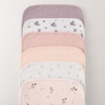 Bearmoss Mulltücher Baby 6er Pack 50x25 cm – 100% Baumwolle Spucktücher für Jungen & Mädchen – Bild 5