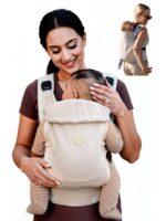 GROWNSY Babytrage 3-20 kg – Ergonomische Kindertrage mit M-Position & Schnellverschluss