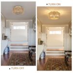 Rayofly Boho Deckenlampe 3-flammig mit Rattan & Bambus – Vintage Leuchte für jeden Raum – Bild 5