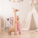 Relaxdays Kinder Kleiderständer 99 cm – Garderobe mit Ablage für Selbstständigkeit – Bild 4