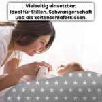 Amilian Stillkissen Klein Halbmond – Ergonomisches Nursing Pillow für unterwegs – Bild 5
