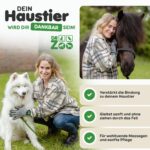 DR Zoo Fellpflegehandschuh Grösse M – Effektive Fellpflege für Hund, Katze & Pferd – Bild 5