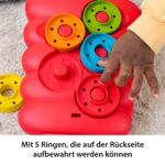 Fisher-Price Drop Through Rock-a-Stack – Motorik-Spielzeug für Babys ab 9 Monaten – Bild 6