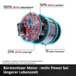 Einhell TP-CD 18 Li Brushless Akkuschrauber – 60 Nm Profi-Bohrschrauber mit Power X-Change – Bild 6