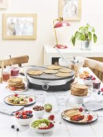 LAGRANGE Crêpes-Pfanne Tradi' Multi – 7er Pfannkuchen-Set mit Thermostat – Bild 2
