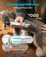 oneisall 4in1 Hundeschermaschine Set – Professionelles Trimmen für Körper, Pfoten & Nägel – Bild 3