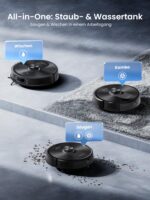 Proscenic Q10 Saugroboter mit Wischfunktion – 8000Pa Saugkraft, LiDAR & App-Steuerung – Bild 6