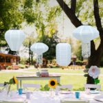 iShabao Solar Lampions 20 cm, 2 Stück – IP65 Wasserdicht Solarlaterne für Garten & Balkon – Bild 6
