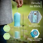 FC-LINE Hundetrinkflasche 600 ml – 3-in-1 Wasserflasche mit Napf & Rücklauffunktion – Bild 8