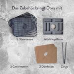 Springlane Dörrautomat Dora Edelstahl – Dörrgerät für Obst, Fleisch & Kräuter mit 5 Ebenen – Bild 7