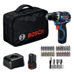 Bosch Professional GSR 12V-32 Akku-Bohrschrauber – Kompakt & sicher mit KickBack Control