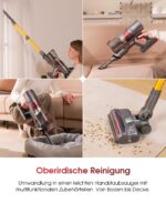 UNINELL HOME Akku Staubsauger Kabellos mit Anti-Tangle-Bürste – 1.6L für Tierhaare – Bild 8