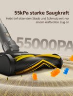 Ultenic U15 Akku Staubsauger 55 kPa – Kabellos mit GreenEye & Anti-Haar-Technologie – Bild 2