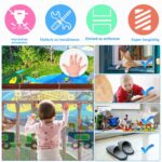 Yiomxhi Kindersicherheitsnetz 300x74 cm – Treppen- & Balkonnetz mit Zellulardesign – Bild 4