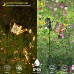 YeahBoom Solar Gießkanne mit Feendesign – IP65 Wasserdichte Gartenleuchte für Aussen – Bild 4