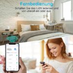 EIGHTREE Smart WLAN Steckdose 16A 4er Pack – Sprachsteuerung & Stromverbrauch Messen – Bild 6
