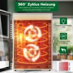 Kwasyo Dörrautomat Edelstahl 12 Etagen – Profi-Dörrgerät mit 360° Luftzirkulation – Bild 8