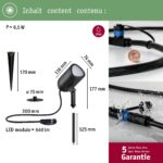 Paulmann Plug & Shine LED Gartenstrahler Shira – Smart Home Zigbee RGBW+ dimmbar – Bild 5