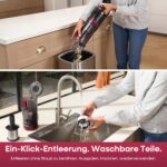 FAMIVAC FV3 Kabelloses Staubsauger-System – 60 kPa Saugkraft, 50 Min Laufzeit, Anti-Tangle-Bürste – Bild 12