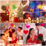 Laliled LED Projektor Weihnachten & Halloween – 24 Dias mit Wasserwellen-Effekt, IP44 wasserdicht – Bild 7