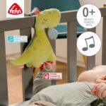 Fehn Mini-Spieluhr Dino – Kuscheltier mit Mozarts Wiegenlied für Babys – Bild 4