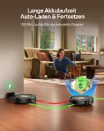 Vexilar W8 Saugroboter mit Wischfunktion – 5000Pa Saugkraft & 130 Min Laufzeit – Bild 6