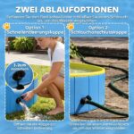 PawHut Hundepool 160 x 30 cm – Faltbares Planschbecken für grosse Hunde – Bild 6